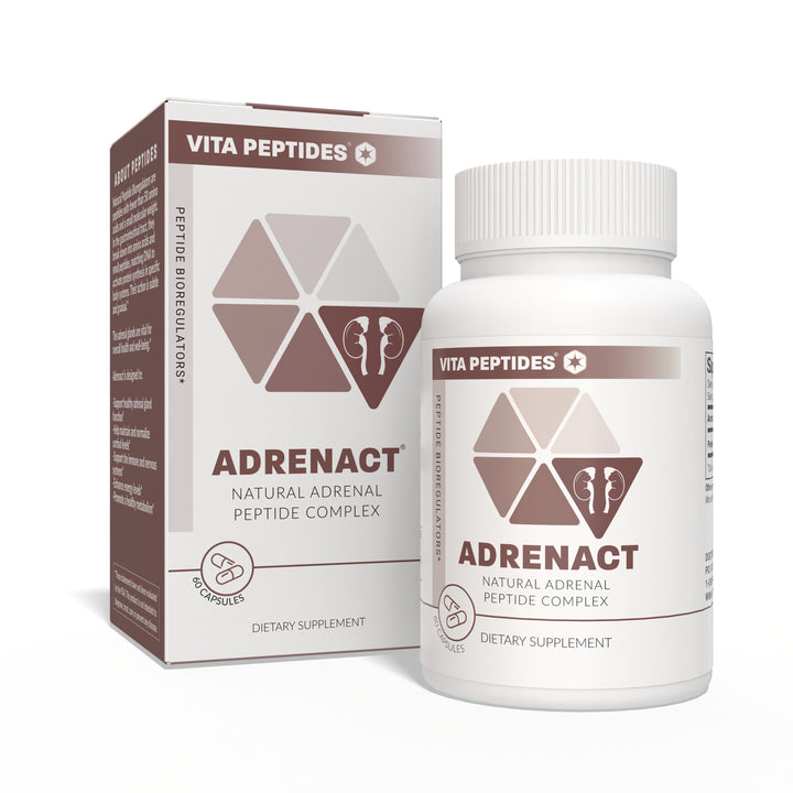 Adrenact – Adrenal Natural Peptide Bioregulator 60 Capsules