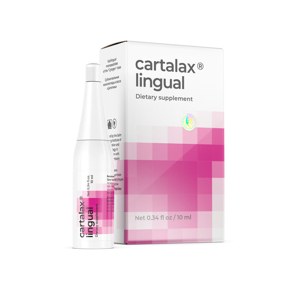 Cartalax Lingual - Synthesized Sublingual Musculoskeletal System Peptide Bioregulator