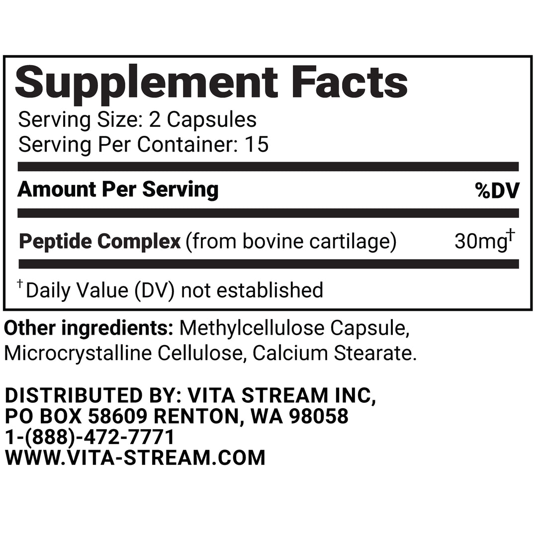 Cartesyl – Cartilage Natural Peptide Bioregulator 30 Capsules