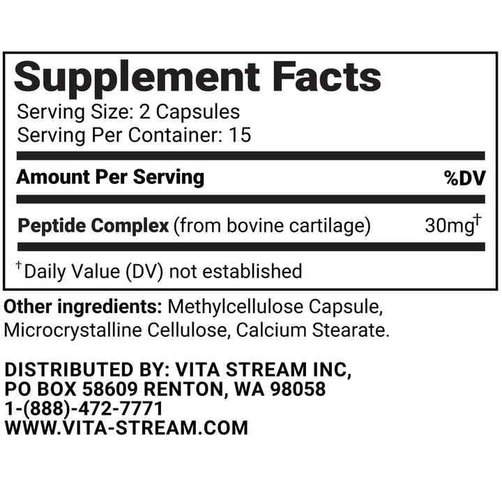 Cartesyl – Cartilage Natural Peptide Bioregulator 30 Capsules
