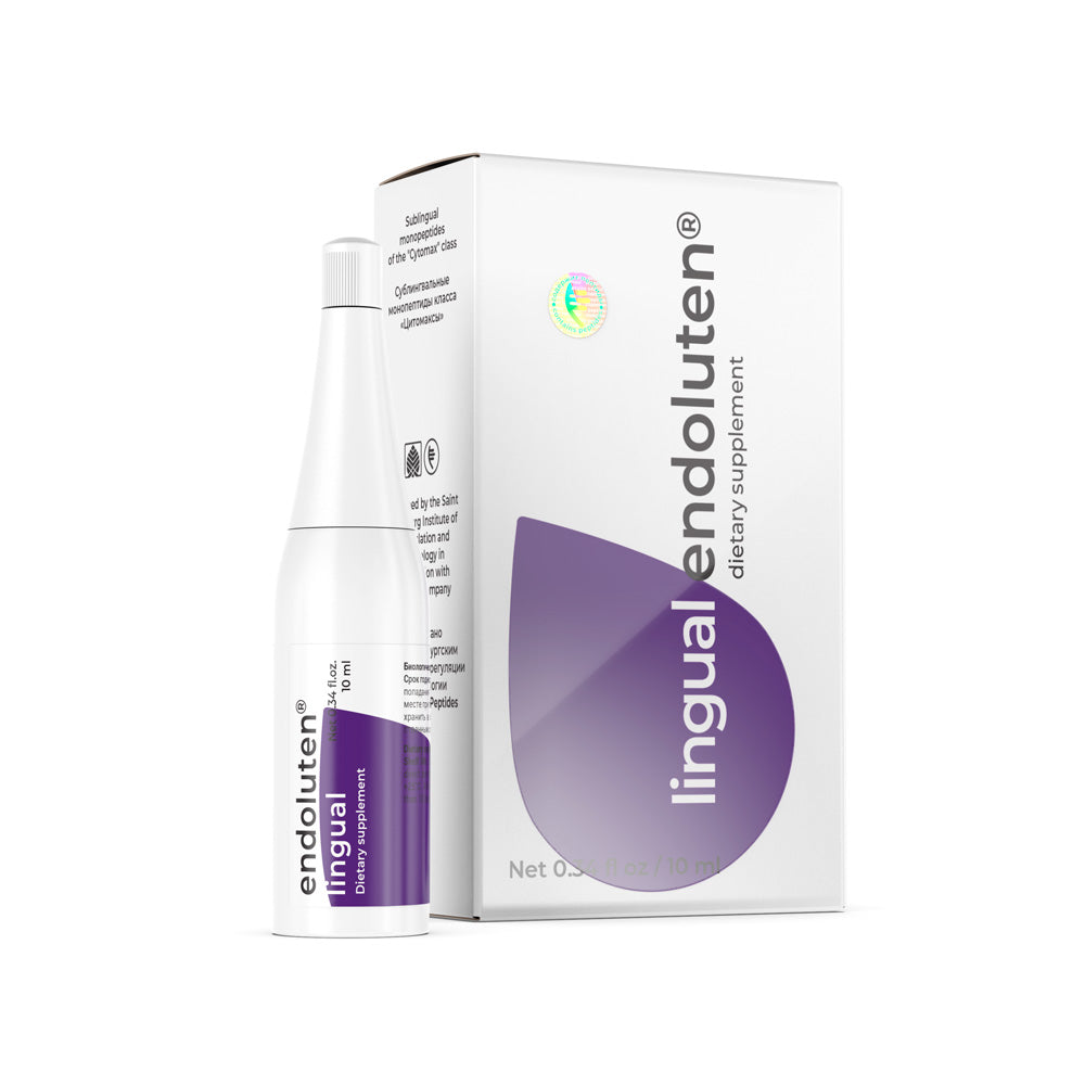Endoluten Lingual A-8 Natural Sublingual Pineal Peptide Bioregulator