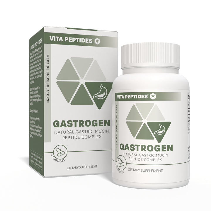 Gastrogen – Gastric Mucin Natural Peptide Bioregulator 60 Capsules