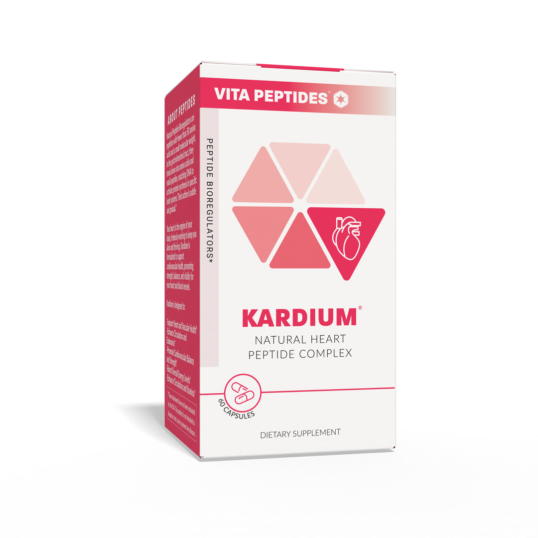 Kardium – Heart Natural Peptide Bioregulator 60 Capsules