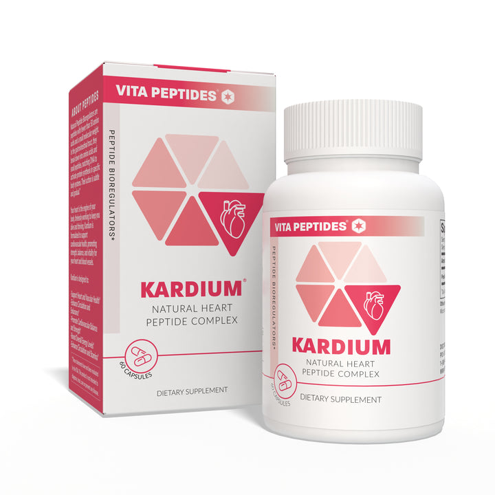 Kardium – Heart Natural Peptide Bioregulator 60 Capsules