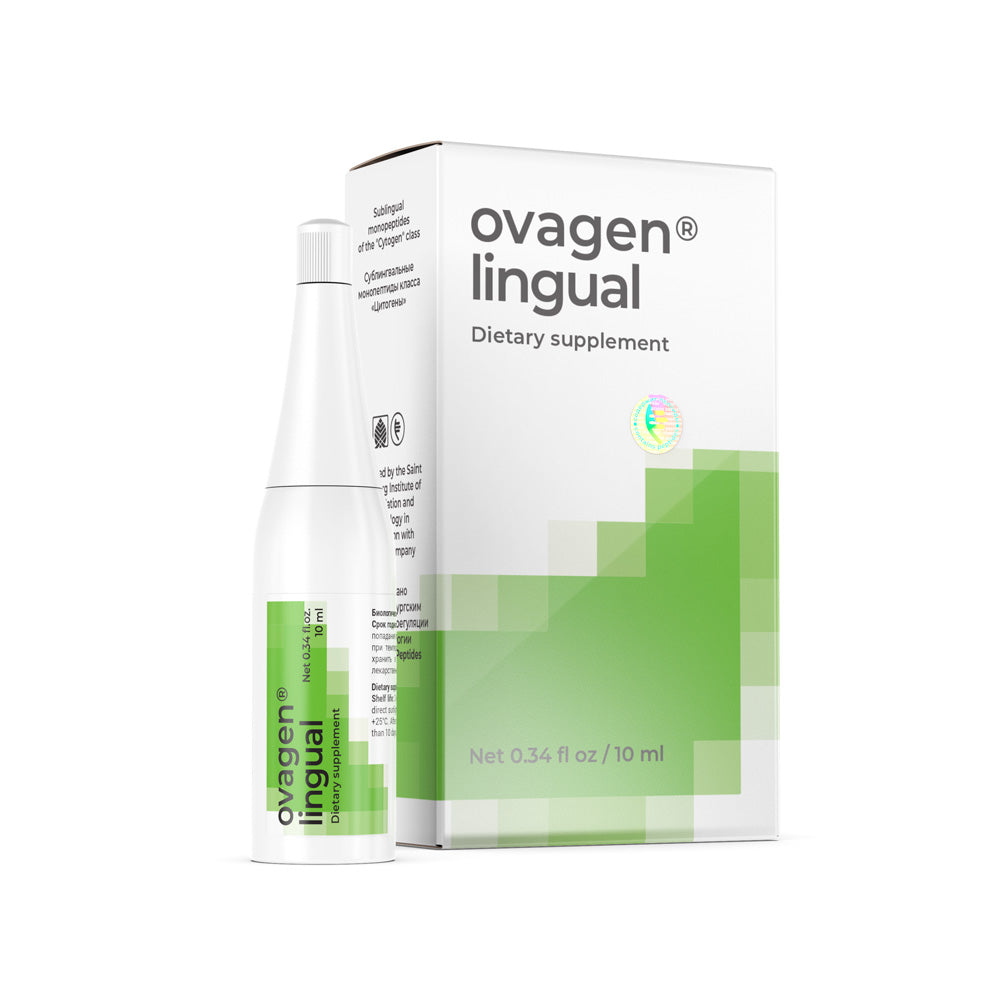 Ovagen Lingual - Synthesized Sublingual Liver System Peptide Bioregulator