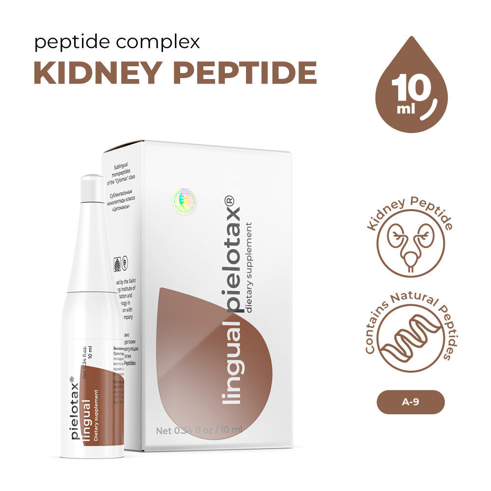 Pielotax Lingual A-9 Natural Sublingual Kidney Peptide Bioregulator
