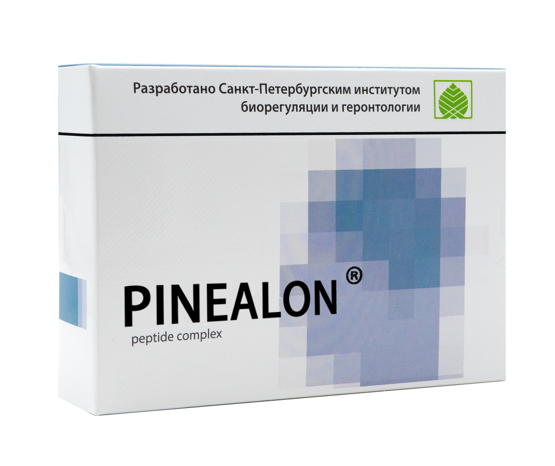 Pinealon - Synthesized Brain Peptide Bioregulator 60 Capsules