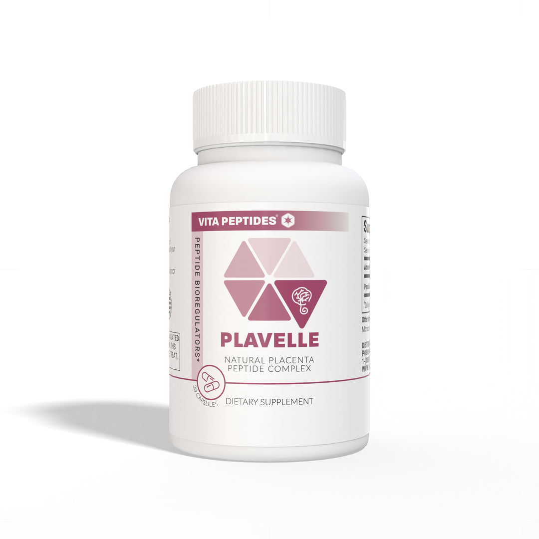 Plavelle – Placenta Natural Peptide Bioregulator 30 Capsules