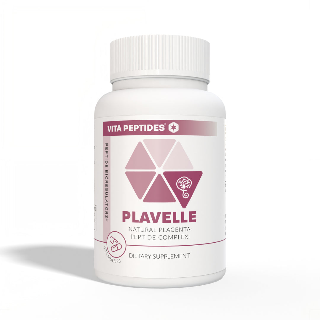 Plavelle – Placenta Natural Peptide Bioregulator 60 Capsules