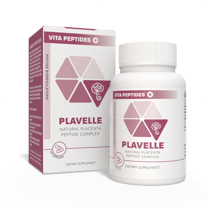 Plavelle – Placenta Natural Peptide Bioregulator 60 Capsules