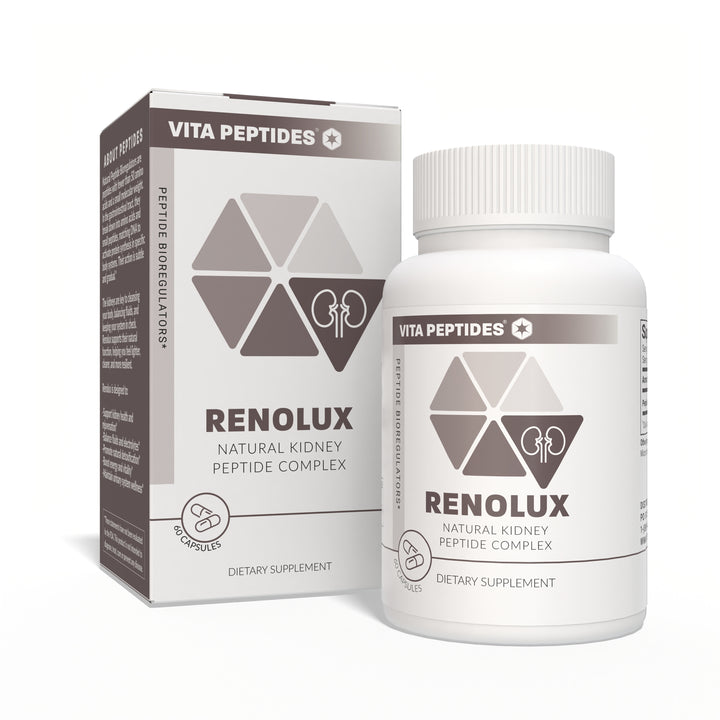 Renolux – Kidney Natural Peptide Bioregulator 60 Capsules