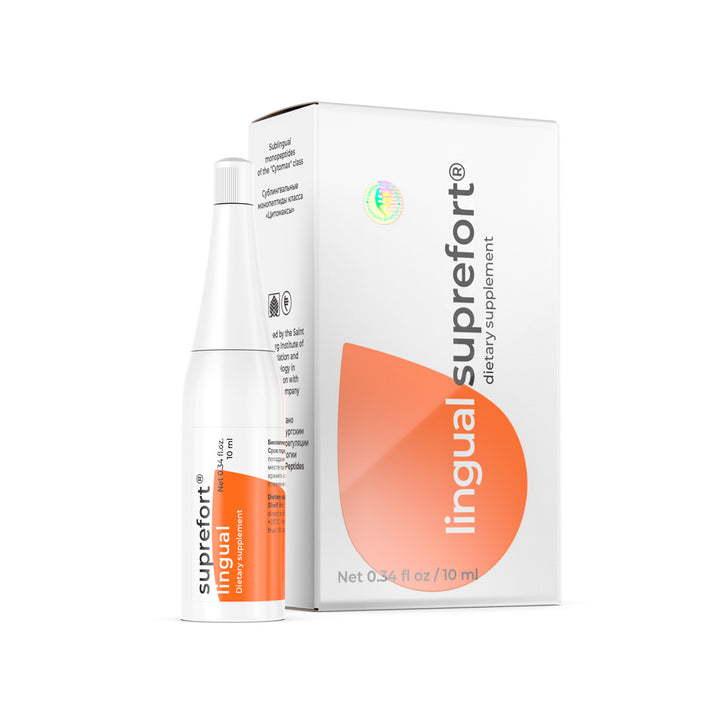 Suprefort Lingual A-1 Natural Sublingual Pancreas Peptide Bioregulator