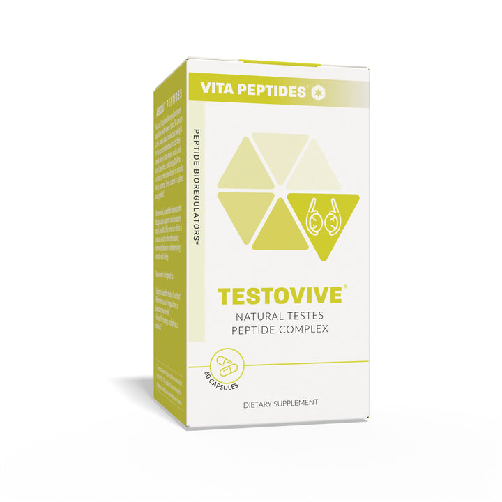Testovive – Testes Natural Peptide Bioregulator 60 Capsules