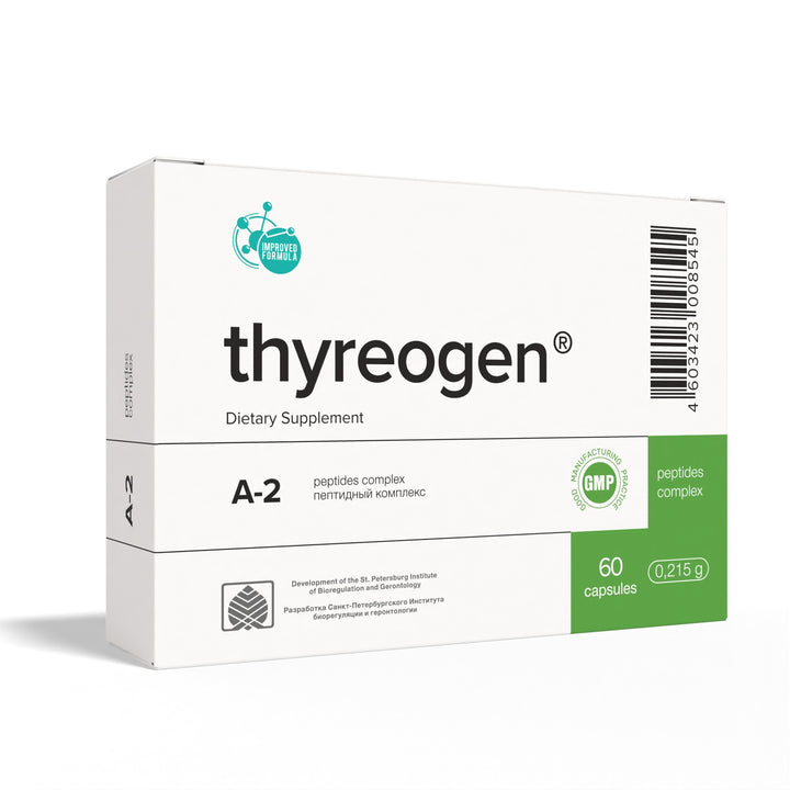 Thyreogen A-2 Natural Thyroid Peptide bioregulator 60 Capsules