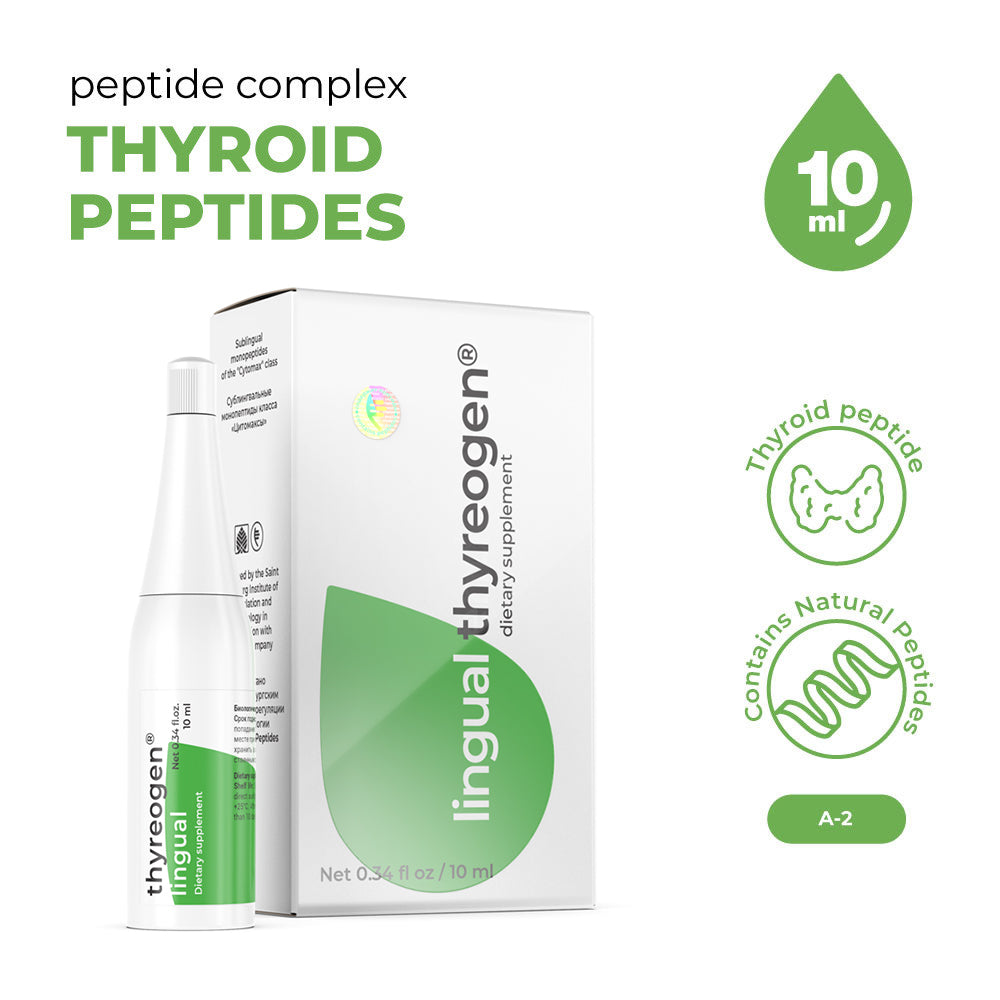 Thyreogen Lingual A-2 Natural Sublingual Thyroid Peptide Bioregulator