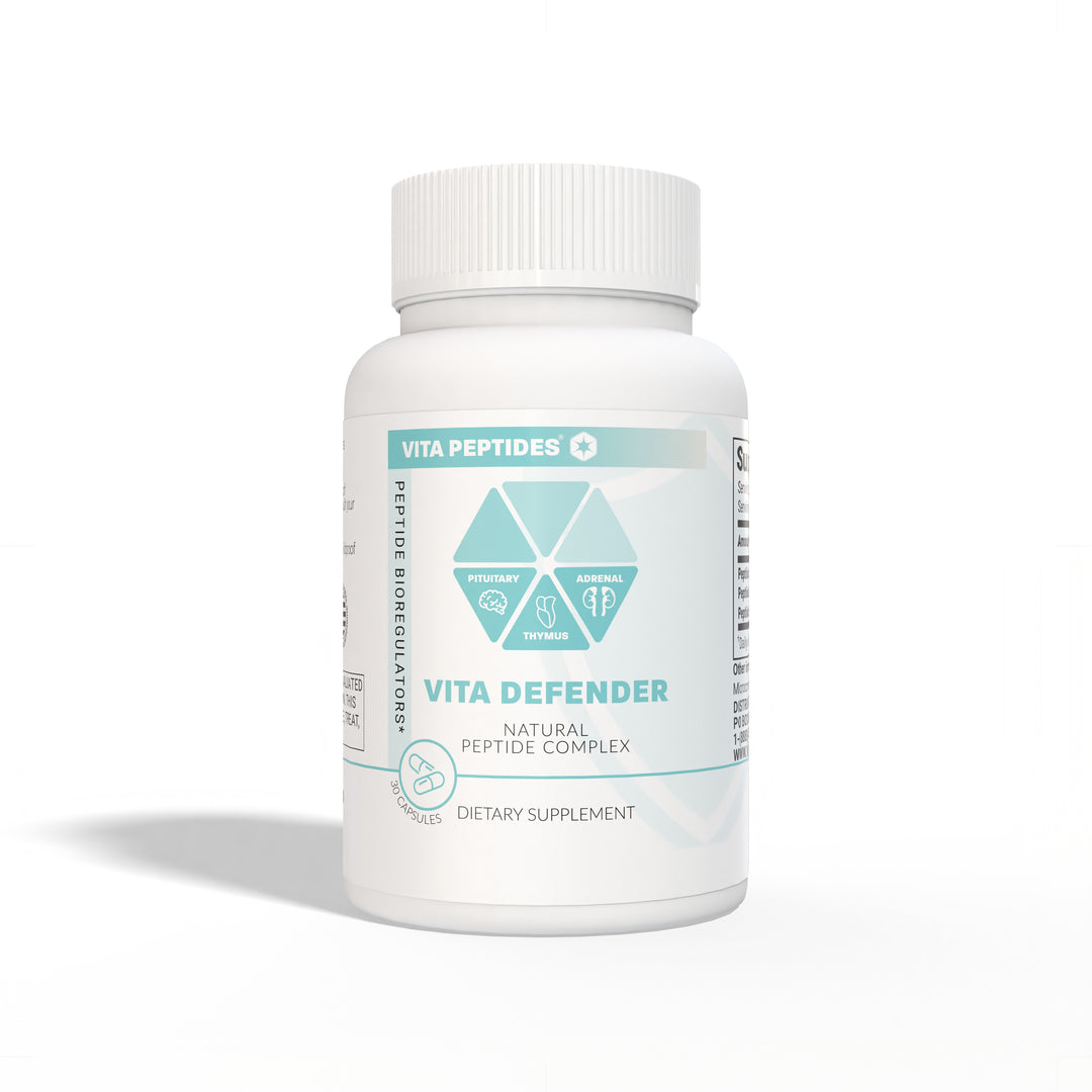 Vita Defender – Natural Peptide Bioregulator Complex 30 Capsules