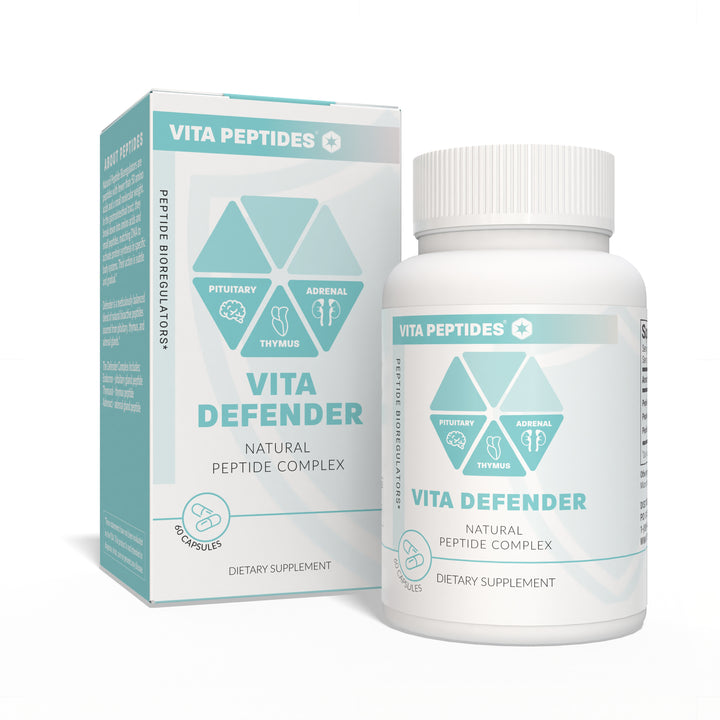 Vita Defender – Natural Peptide Bioregulator Complex 60 Capsules