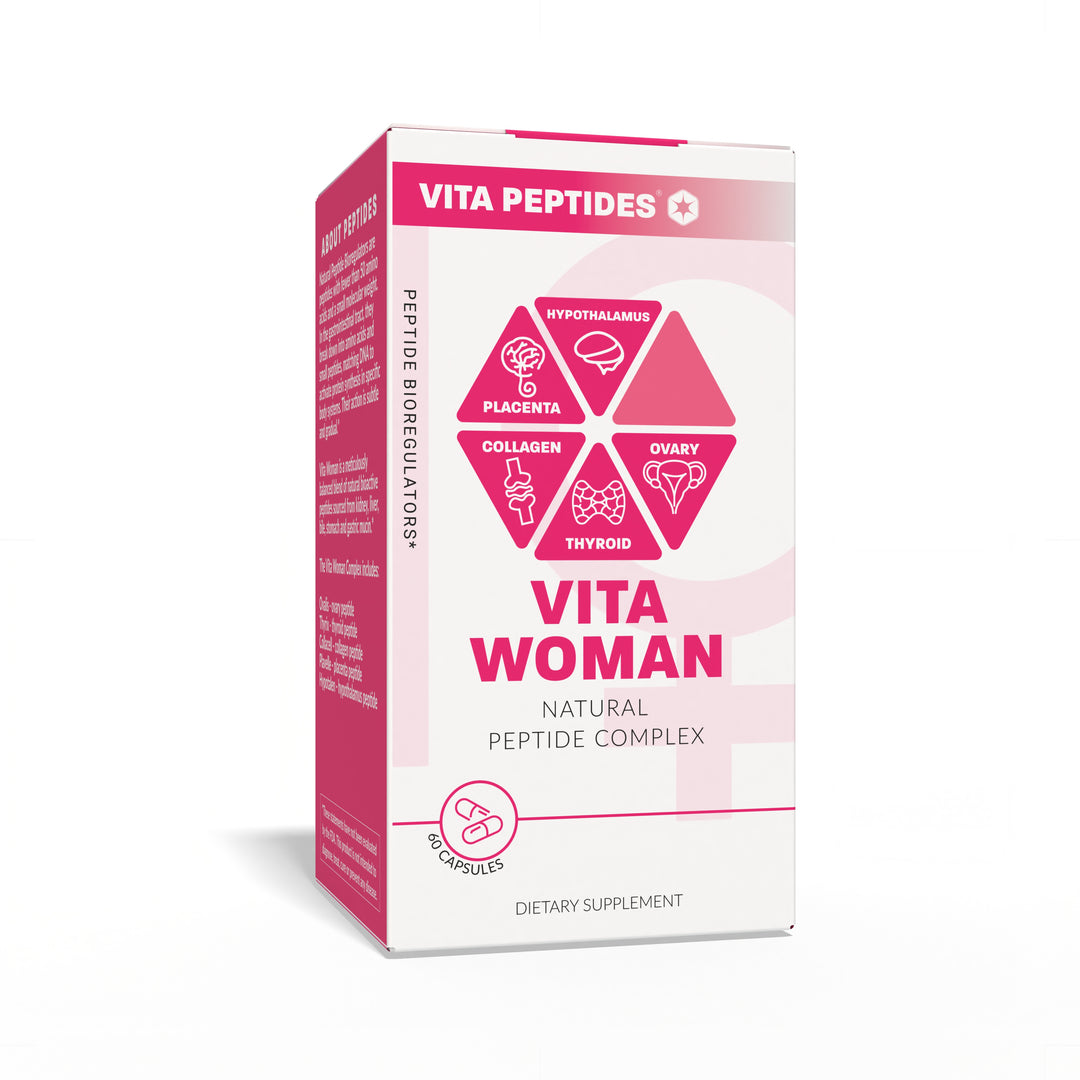 Vita Woman – Natural Peptide Bioregulator Complex 60 Capsules