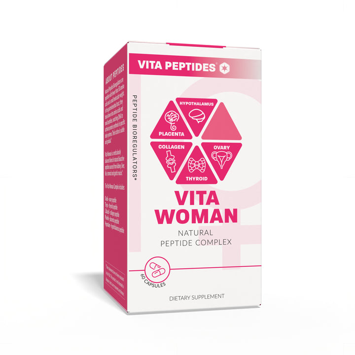 Vita Woman – Natural Peptide Bioregulator Complex 60 Capsules