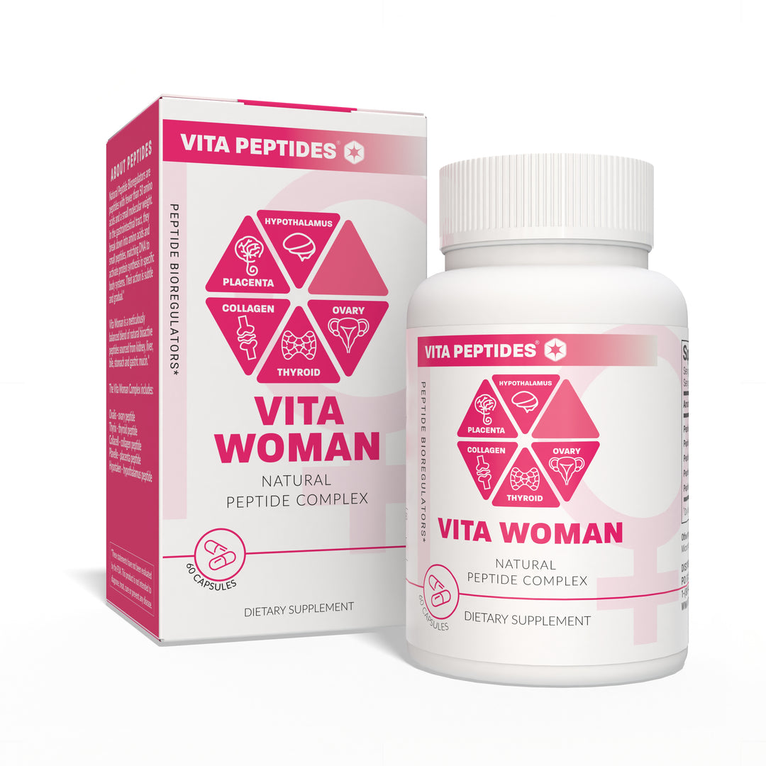 Vita Woman – Natural Peptide Bioregulator Complex 60 Capsules