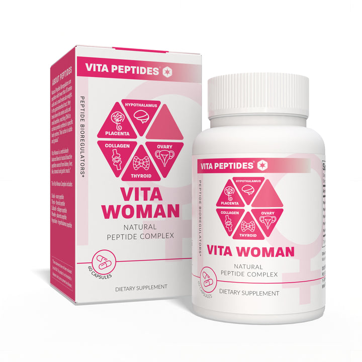 Vita Woman – Natural Peptide Bioregulator Complex 60 Capsules